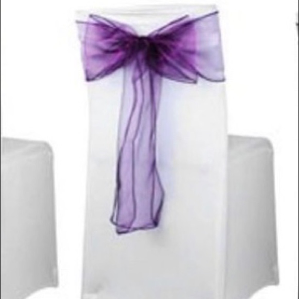 100 Brand New wedding/Party chair sashes